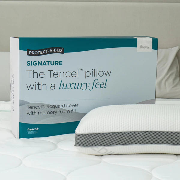 Signature Tencel Jacquard Memory Foam Pillows