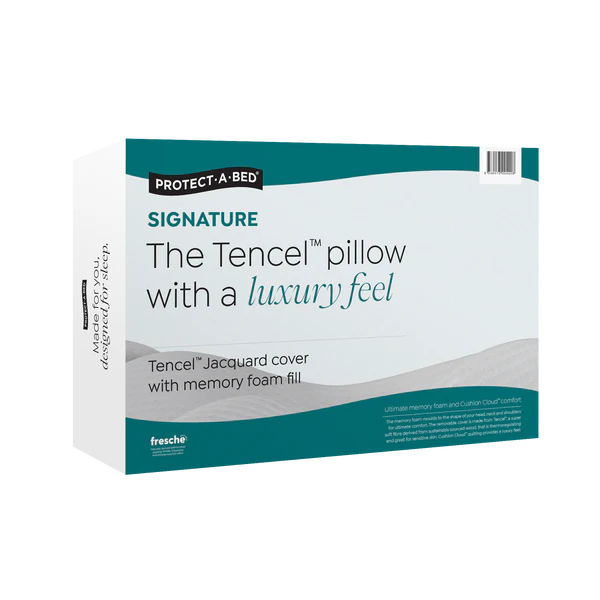 Signature Tencel Jacquard Memory Foam Pillows