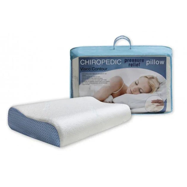 Chiropedic Pressure Relief Pillow - Visco - Contour image