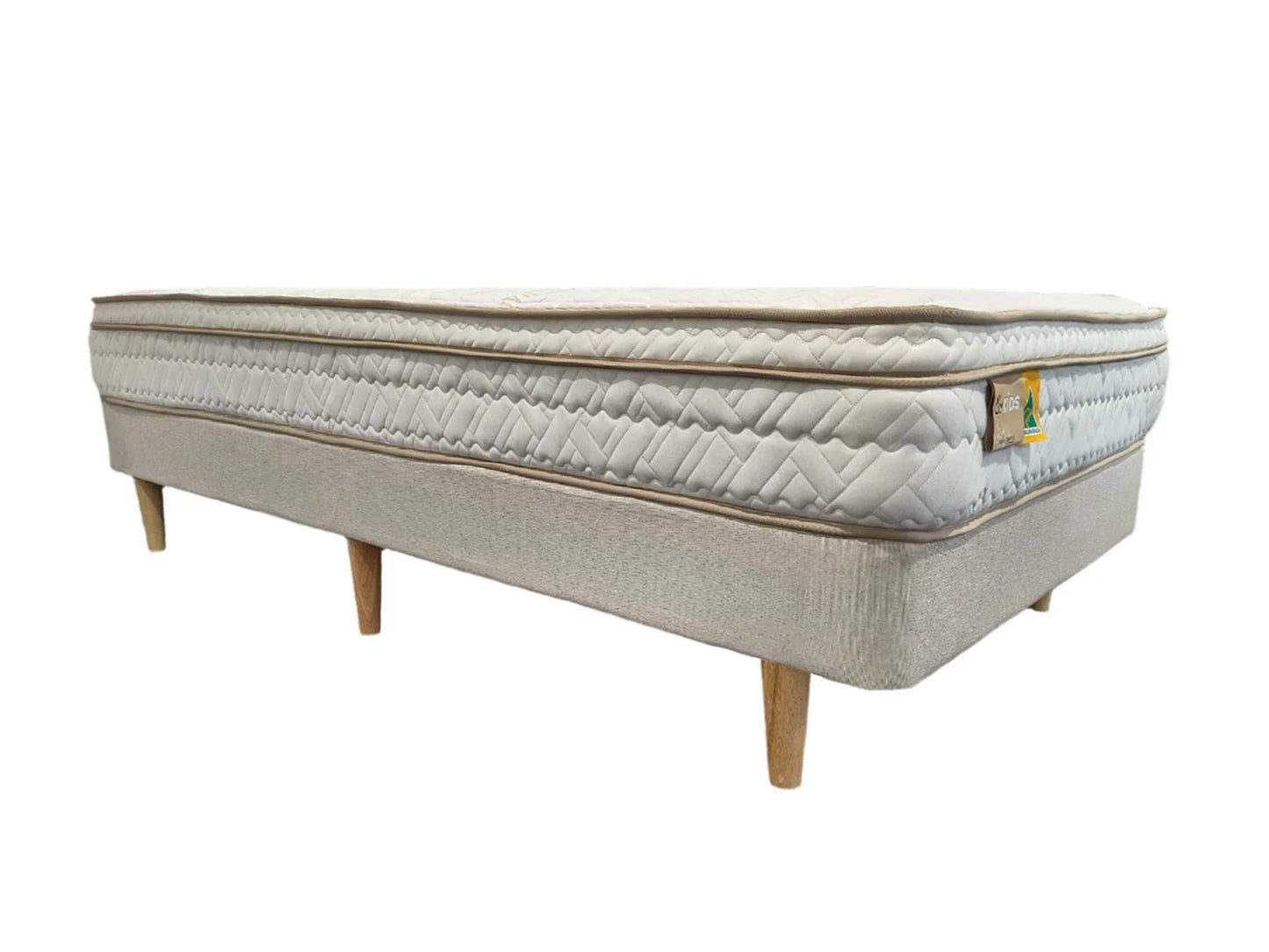 Eco Kids Pillow Top Mattress with Eco Kids Base Bundle