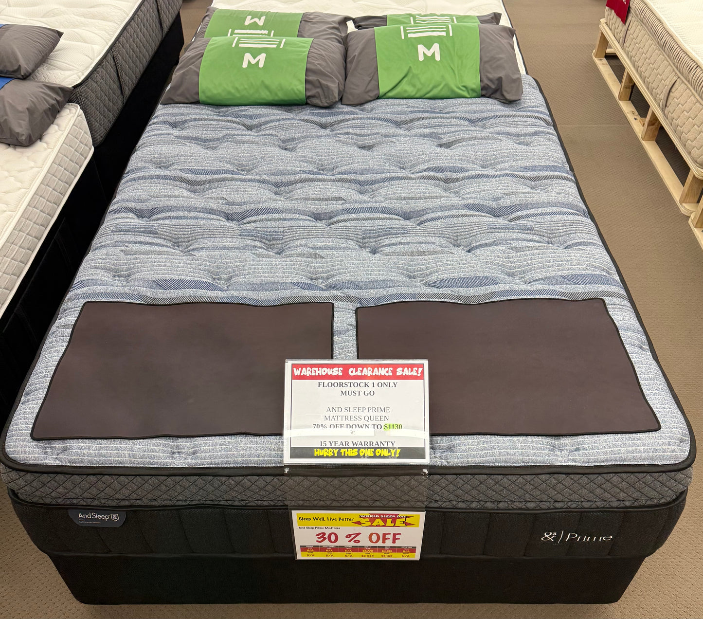 Ex-Display And Sleep Prime Queen Mattress