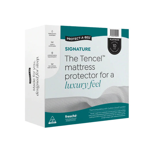 PAB SIGNATURE SERIES LONG SINGLE WATERPROOF MATTRESS PROTECTOR
