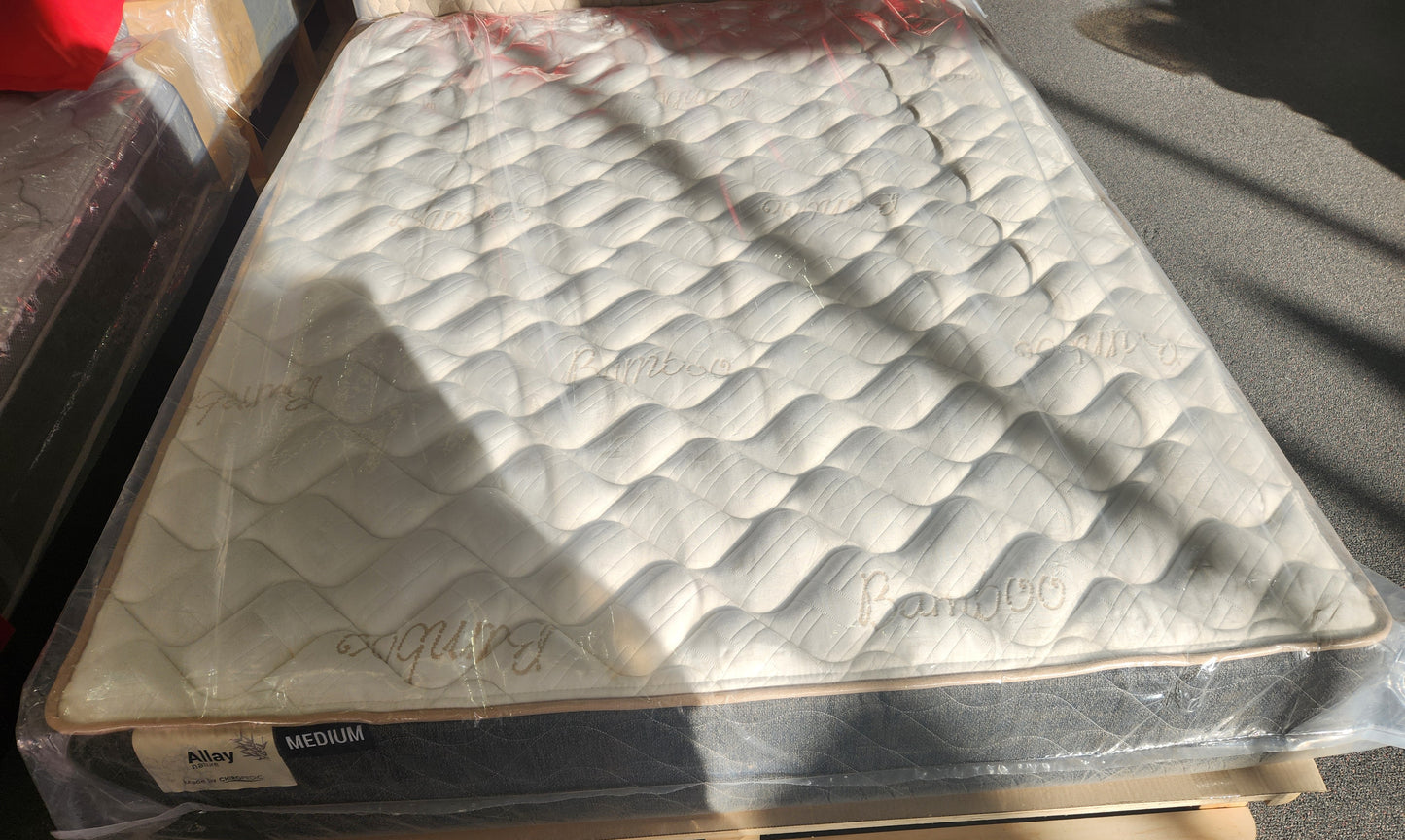 ALLAY MEDIUM QUEEN MATTRESS - EX-DISPLAY