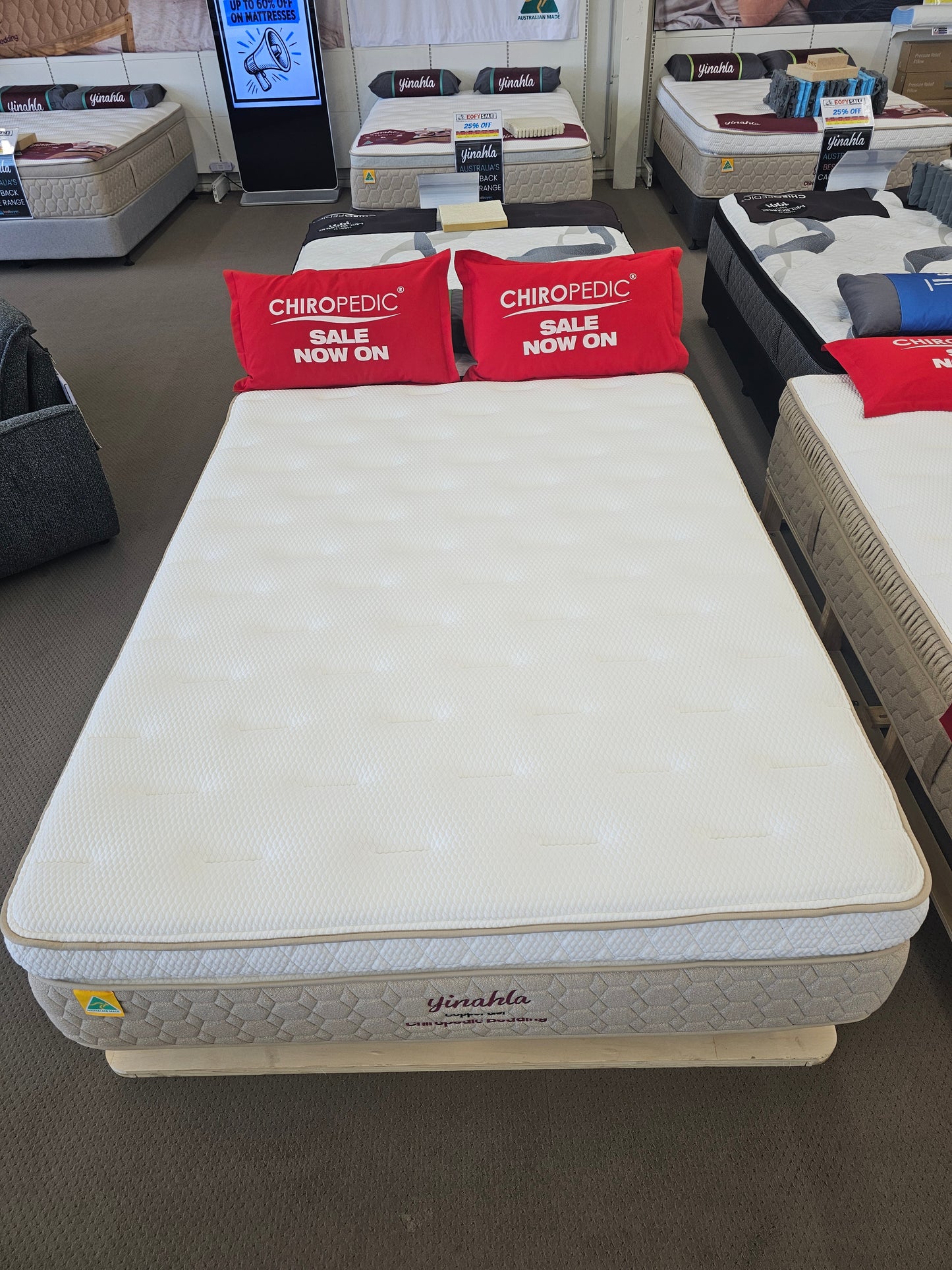 Ex-Display Yinahla Copper Gel Queen Mattress