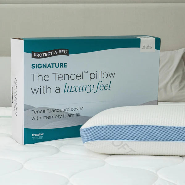 Signature Tencel Jacquard Memory Foam Pillows