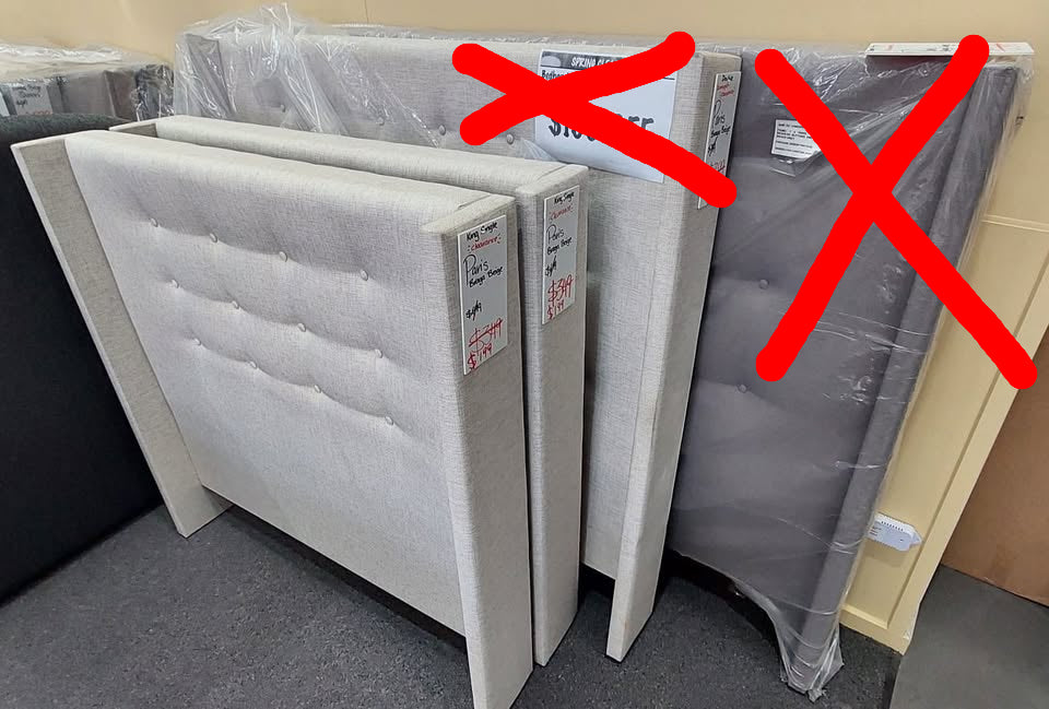 Ex-Display Clearance Bed Heads-Mattress Factory Direct