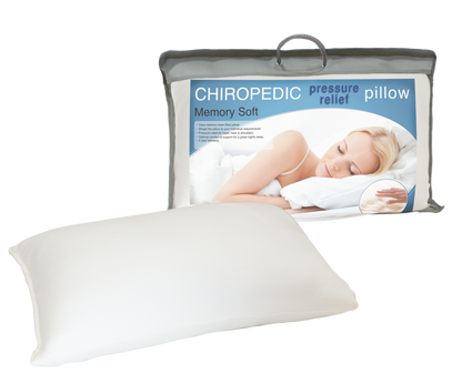 CHIROPEDIC PRESSURE RELIEF MEMORY SOFT PILLOWS