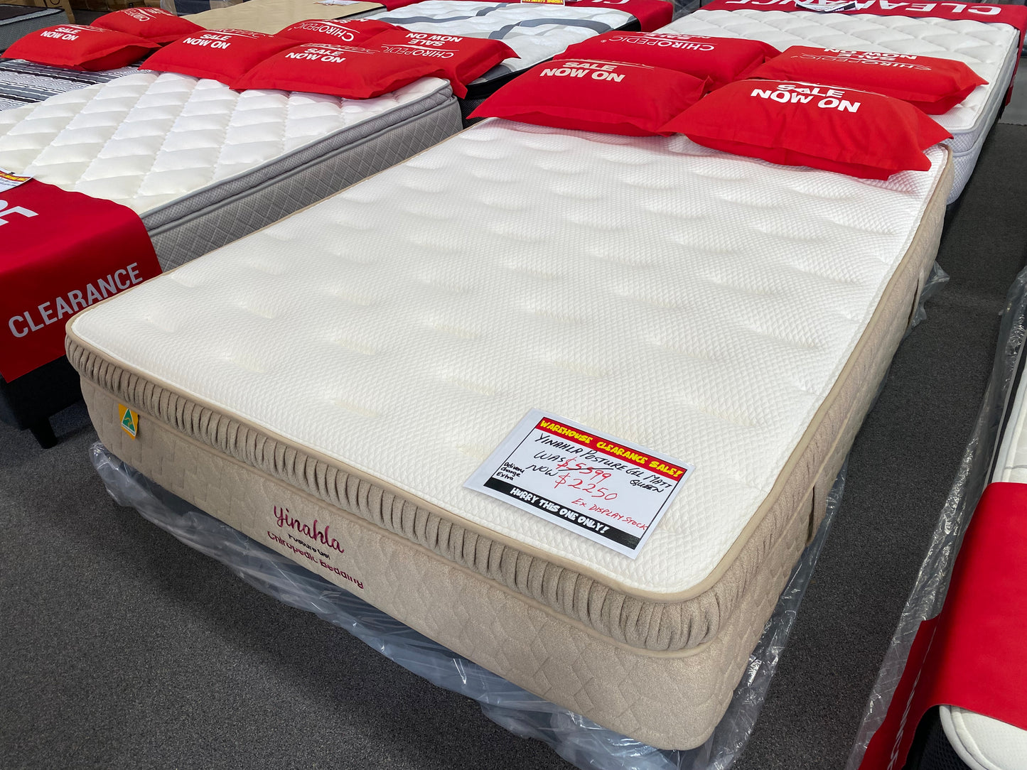 Yinahla Posture Gel Queen Clearance Mattress