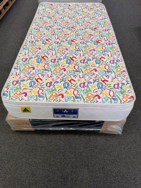 JUST 4 KIDS POSTURE TOP KING SINGLE MATTRESS-EX DISPLAY