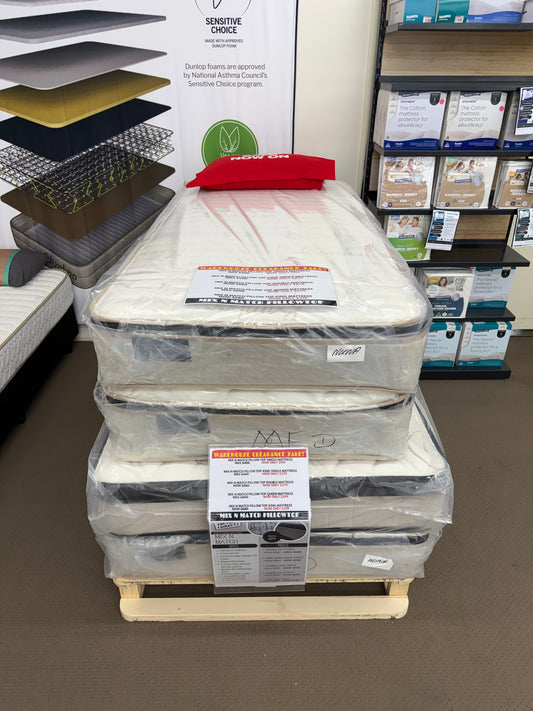 Mix & Match Pillow Top Mattress – Multiple Sizes & Comfort Levels