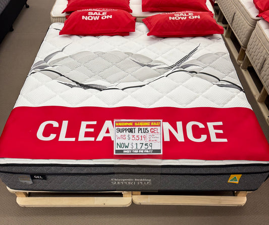 Ex-Display Support Plus Gel King Mattress