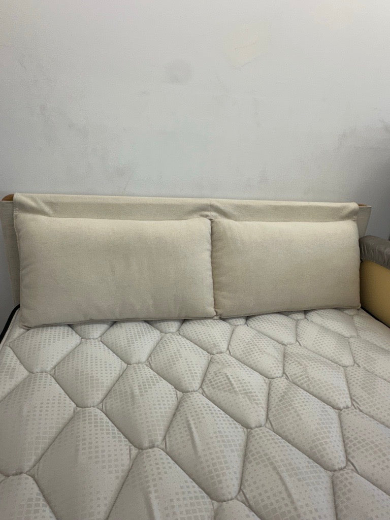 Akuk Queen Bed with Padded Headboard