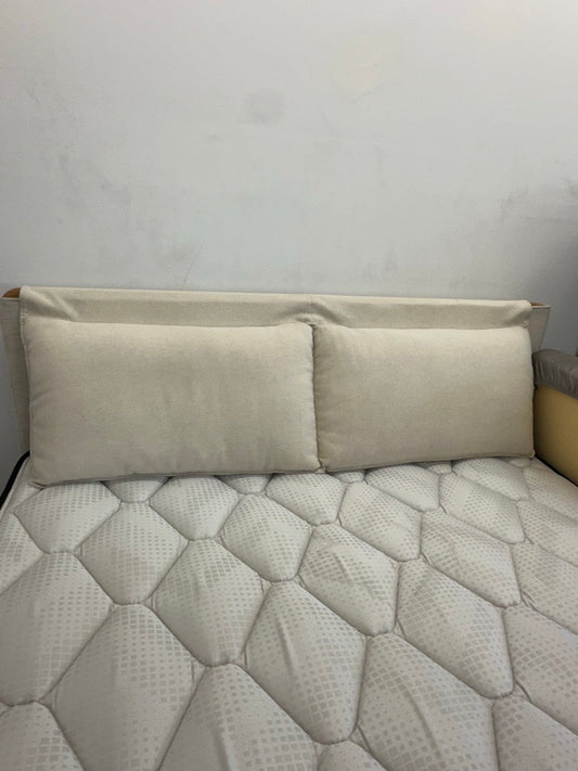 Akuk Queen Bed with Padded Headboard