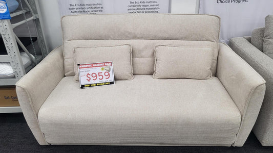 Trifold Sofa Bed Queen Size with high back-Mattress Factory Direct