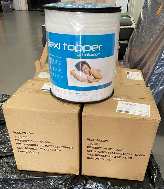 FLEXI PILLOW GEL TOPPER - DISCONTINUED STOCK