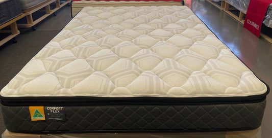 COMFORT FLEX PILLOW TOP DELUXE DOUBLE MATTRESS - EX-DISPLAY