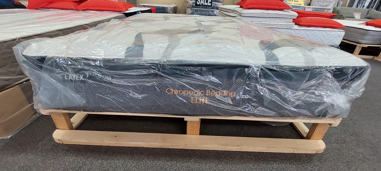ELITE LATEX QUEEN MATTRESS - EX-DISPLAY