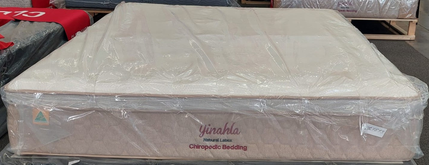 YINAHLA NATURAL LATEX KING MATTRESS - EX-DISPLAY