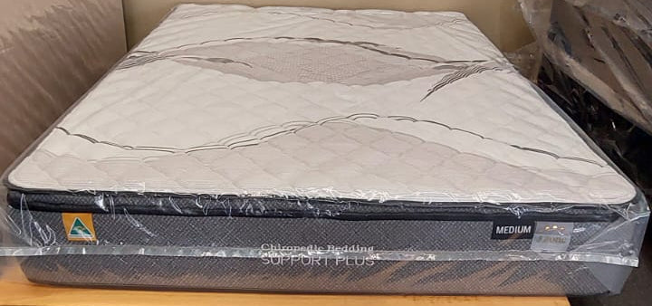 SUPPORT PLUS MEDIUM FIRM QUEEN MATTRESS - EX-DISPLAY