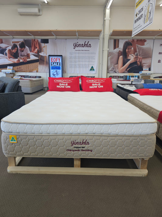 Ex-Display Yinahla Copper Gel Queen Mattress