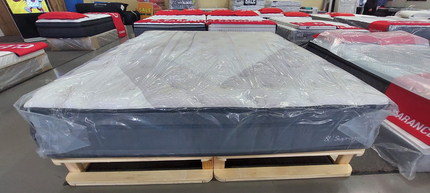 AND SLEEP SUPREME KING MATTRESS - EX-DISPLAY-Mattress Factory Direct